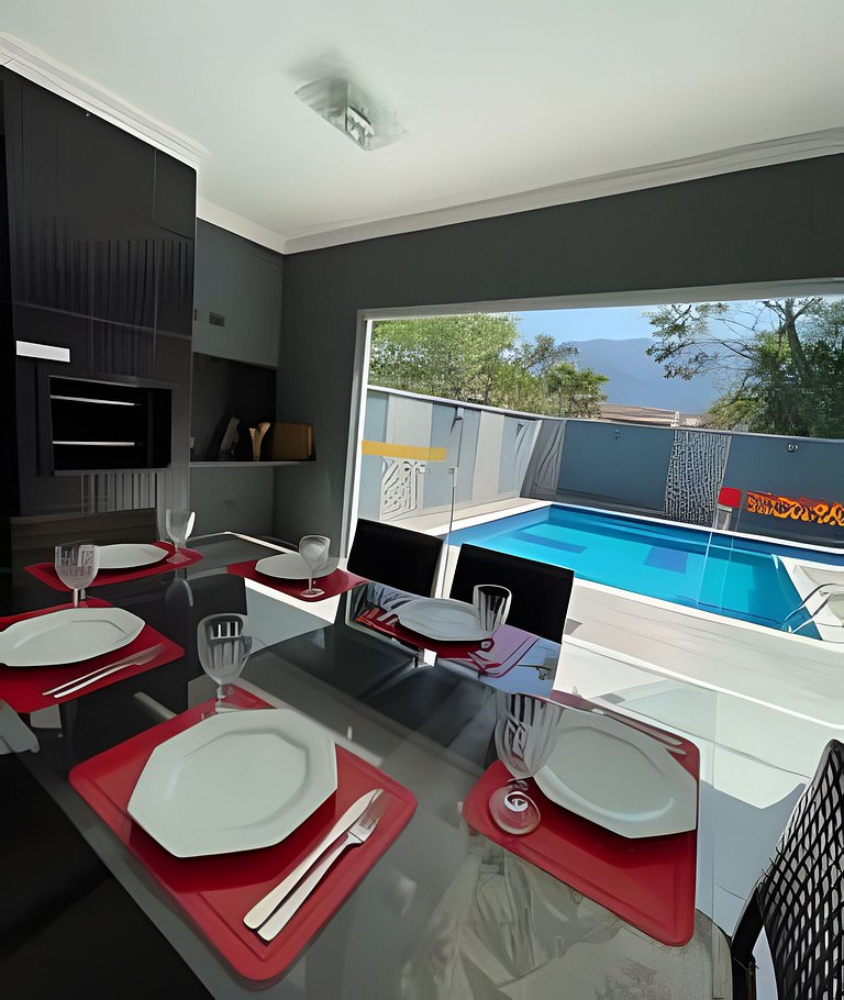 Casa Premium|Piscina Aquecida, Sinuca e Área Gourmet