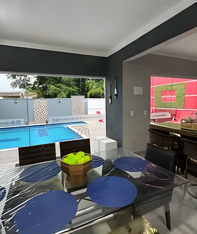 Casa Premium|Piscina Aquecida, Sinuca e Área Gourmet