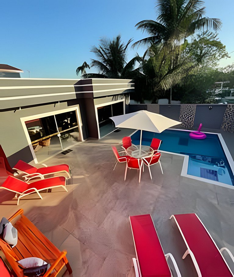 Casa Premium|Piscina Aquecida, Sinuca e Área Gourmet